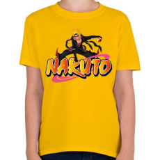 PRINTFASHION Naruto - Gyerek póló - Sárga