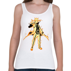 PRINTFASHION Naruto Kurama mód - Női atléta - Fehér