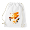 PRINTFASHION Naruto Kyubi Mode - Sportzsák, Tornazsák - Fehér