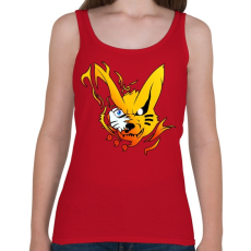 PRINTFASHION Naruto kyuubi - Női atléta - Cseresznyepiros