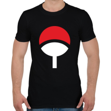 PRINTFASHION Naruto logo - Férfi póló - Fekete