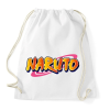 PRINTFASHION Naruto logo - Sportzsák, Tornazsák - Fehér