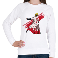 PRINTFASHION Naruto Minoto - Női pulóver - Fehér