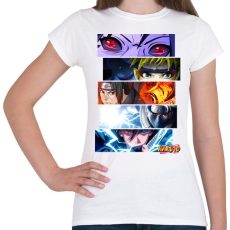 PRINTFASHION NARUTO montage - Női póló - Fehér