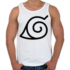 PRINTFASHION naruto naruto - Férfi atléta - Fehér