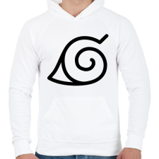 PRINTFASHION naruto naruto - Férfi kapucnis pulóver - Fehér férfi pulóver, kardigán