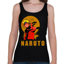 PRINTFASHION Naruto - Női atléta - Fekete női trikó