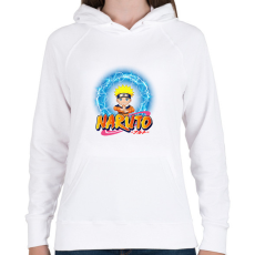PRINTFASHION Naruto - Női kapucnis pulóver - Fehér