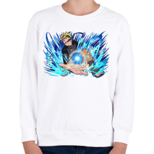 PRINTFASHION Naruto Rasengan - Gyerek pulóver - Fehér gyerek pulóver, kardigán