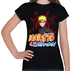 PRINTFASHION naruto shippuden - Női póló - Fekete
