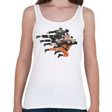 PRINTFASHION Naruto Shippuden Team - Női atléta - Fehér