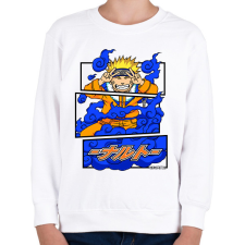 PRINTFASHION naruto uzumaki - Gyerek pulóver - Fehér gyerek pulóver, kardigán