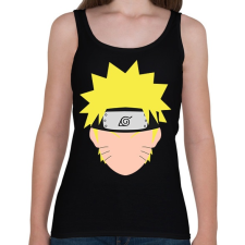 PRINTFASHION Naruto Uzumaki - Női atléta - Fekete női trikó