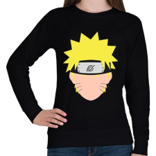 PRINTFASHION Naruto Uzumaki - Női pulóver - Fekete női pulóver, kardigán