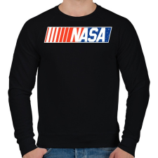 PRINTFASHION NASA project - Férfi pulóver - Fekete férfi pulóver, kardigán