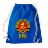 PRINTFASHION NDK DDR Műhely Tuning Címer (3 szín) - Sportzsák, Tornazsák - Bright royal