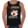 PRINTFASHION Ne basszatok fel ma! Légyszi! - Férfi atléta - Fekete