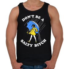 PRINTFASHION Ne légy olyan - Férfi atléta - Fekete atléta, trikó