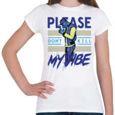 PRINTFASHION Ne rontsd el a hangulatom - Női póló - Fehér női póló