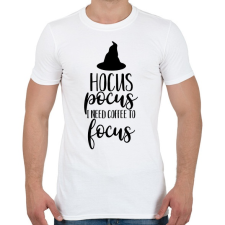 PRINTFASHION Need coffee - Férfi póló - Fehér férfi póló