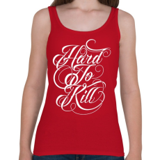 PRINTFASHION Nehéz megölni - Női atléta - Cseresznyepiros