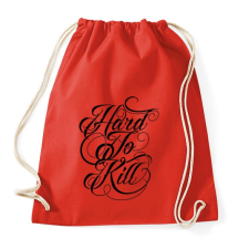 PRINTFASHION Nehéz megölni - Sportzsák, Tornazsák - Piros tornazsák