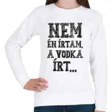 PRINTFASHION Nem én írtam - Telefontok - Női pulóver - Fehér női pulóver, kardigán