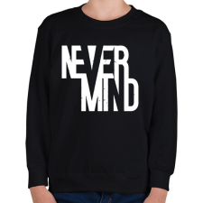 PRINTFASHION Nem fontos - Gyerek pulóver - Fekete gyerek pulóver, kardigán