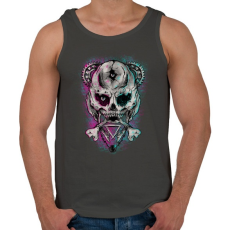 PRINTFASHION Nem Mickey - Férfi atléta - Sötétszürke