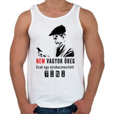 PRINTFASHION nem vagyok öreg2 - Férfi atléta - Fehér atléta, trikó