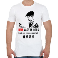 PRINTFASHION nem vagyok öreg2 - Férfi póló - Fehér