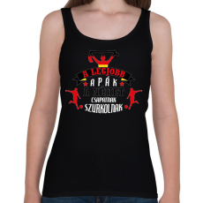 PRINTFASHION Német csapat - Női atléta - Fekete