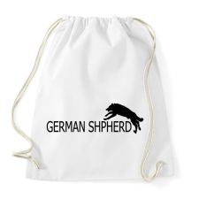 PRINTFASHION Németjuhász doggoo - Sportzsák, Tornazsák - Fehér tornazsák