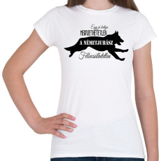 PRINTFASHION németjuhász - Női póló - Fehér