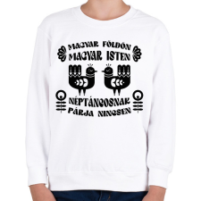 PRINTFASHION Néptáncosnak párja nincsen - Gyerek pulóver - Fehér gyerek pulóver, kardigán