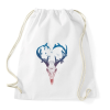 PRINTFASHION Neverending love - Sportzsák, Tornazsák - Fehér