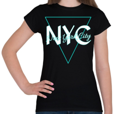 PRINTFASHION New York City  - Női póló - Fekete női póló