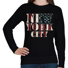 PRINTFASHION New York City  - Női pulóver - Fekete