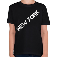PRINTFASHION New York  - Gyerek póló - Fekete gyerek póló