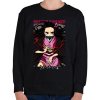 PRINTFASHION Nezuko Kamado-Demon Slayer - Gyerek pulóver - Fekete