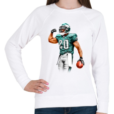 PRINTFASHION NFL Philadelphia Eagles - Női pulóver - Fehér