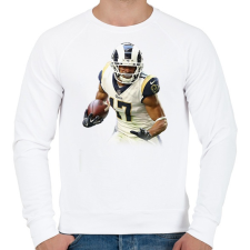 PRINTFASHION NFL Player - Férfi pulóver - Fehér férfi pulóver, kardigán