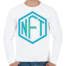 PRINTFASHION NFT - non fungible token - Férfi pulóver - Fehér férfi pulóver, kardigán