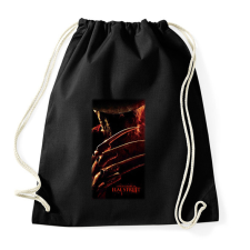PRINTFASHION Nightmare on Elm street - Sportzsák, Tornazsák - Fekete tornazsák