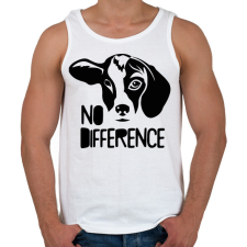 PRINTFASHION Nincs különbség - Férfi atléta - Fehér atléta, trikó