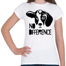 PRINTFASHION Nincs különbség - Női póló - Fehér