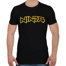 PRINTFASHION Ninja - Férfi póló - Fekete