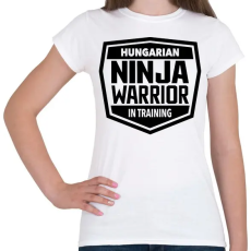 PRINTFASHION Ninja Warrior - Női póló - Fehér