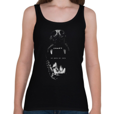 PRINTFASHION No pain wolf - Női atléta - Fekete