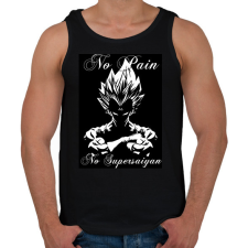 PRINTFASHION no supersaiyan - Férfi atléta - Fekete atléta, trikó